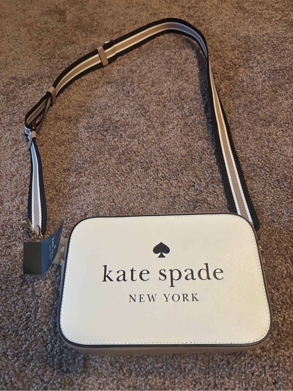 Kate Spade Colorblock Crossbody Mini Cam Bag